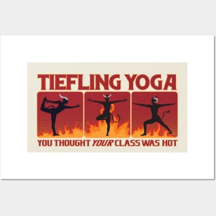 Tiefling Yoga Posters and Art